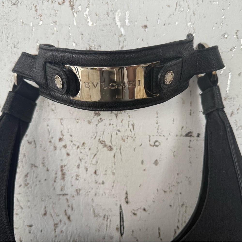 Bulgari Black Hobo Bag - Picture 3 of 4